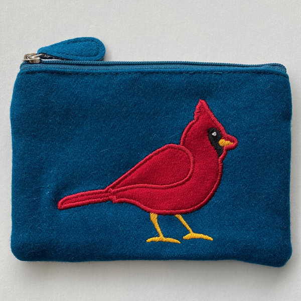EMBROIDERED COIN PURSE
