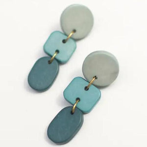 OMBRÉ CLAY EARRINGS