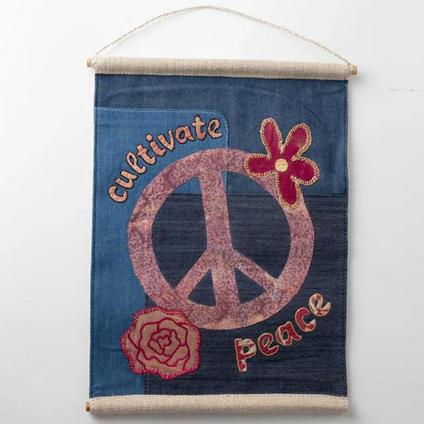 CULTIVATE PEACE WALL HANGING