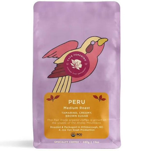 CAFE FEMENINO PERU WHOLE BEAN COFFEE