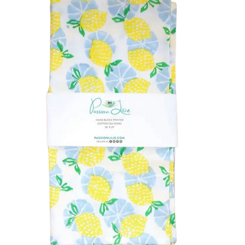 PRINTED COTTON TEA TOWEL