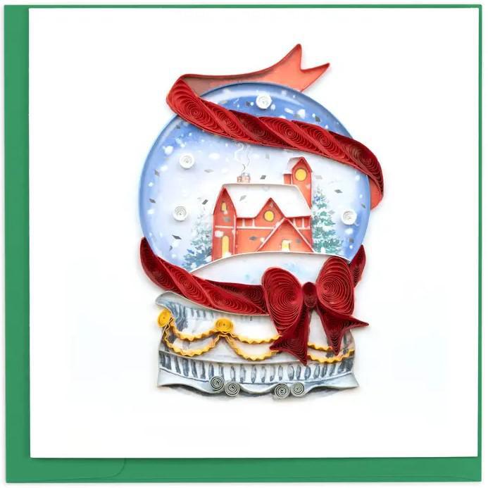 SNOW GLOBE CHRISTMAS CARD