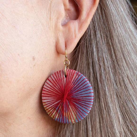 GRANDE KANTHA THREADBURST SOLO EARRINGS