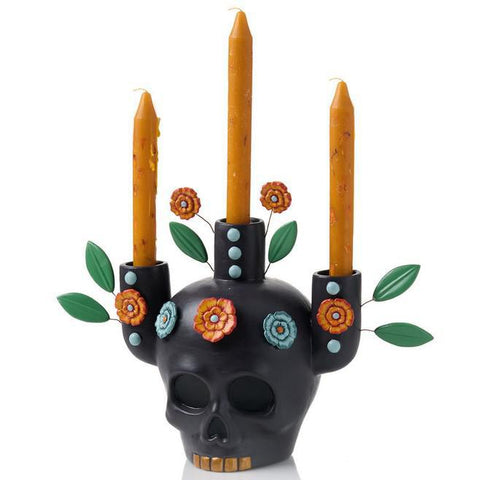 FLORACION SKULL CANDELABRA