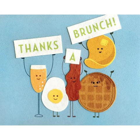 THANKS A BRUNCH CARD