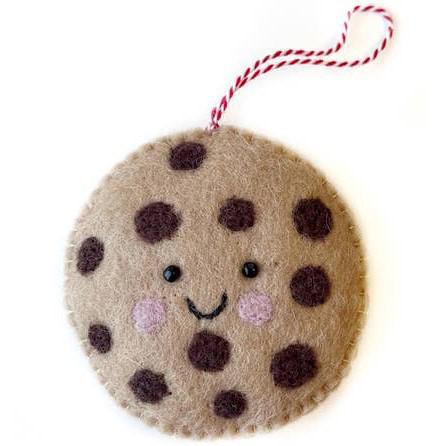 COOKIE FELT WOOL ORNAMENT