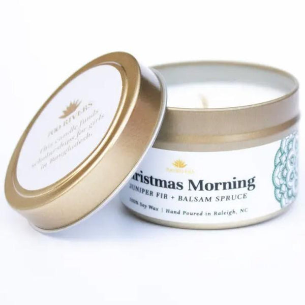 700 RIVERS TIN CANDLE