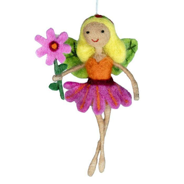 FLOWER FAIRY FELT ORNAMENT