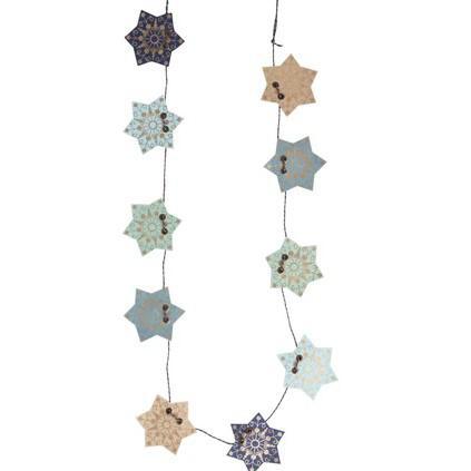 6 POINT STAR GARLAND