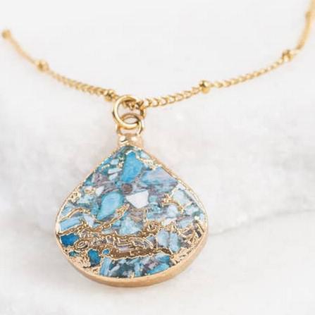 EMPEROR STONE BLOSSOM NECKLACE