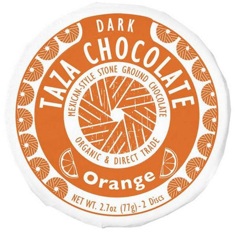 ORANGE MEXICAN CHOCOLATE DISCS