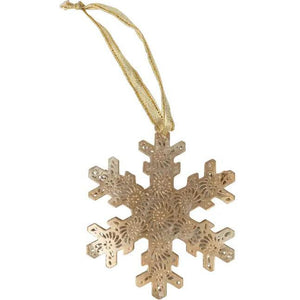 SNOWY DAY SNOWFLAKE ORNAMENT