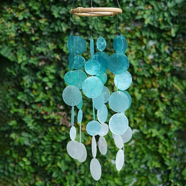 SMALL CAPIZ WIND CHIME