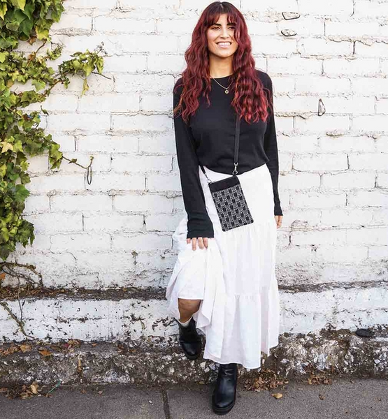 CAT PRINT MINI CROSSBODY