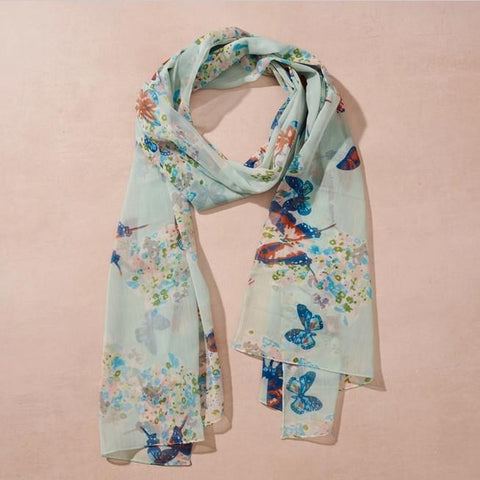 KOMAL FLORAL SCARF