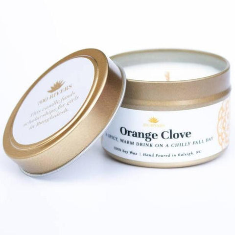 700 RIVERS TIN CANDLE