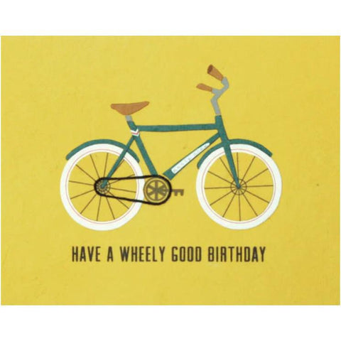 WHEELY GOOD BIRTHDAY CARD