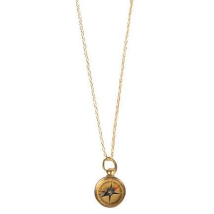FIND YOUR WAY COMPASS NECKLACE