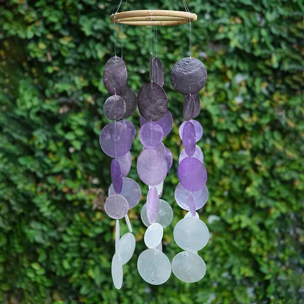 SMALL CAPIZ WIND CHIME