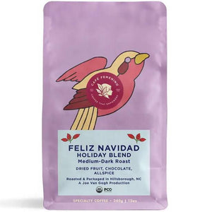 CAFE FEMENINO FELIZ NAVIDAD WHOLE BEAN COFFEE