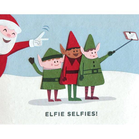 ELFIE SELFIES CARD