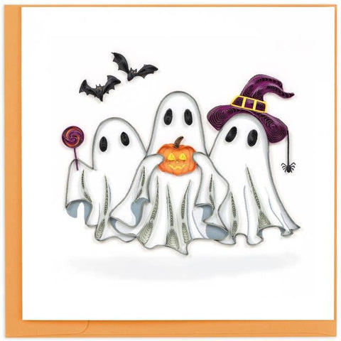 GHOST TRIO HALLOWEEN CARD