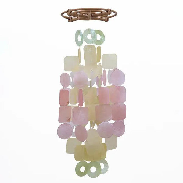 MEDIUM CAPIZ WIND CHIME