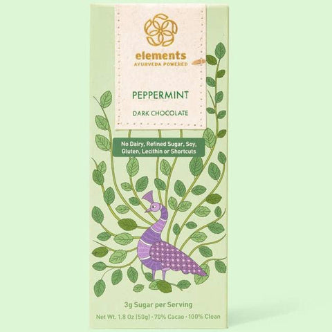PEPPERMINT 70% DARK CHOCOLATE BAR