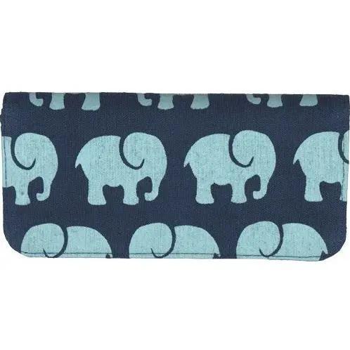 ELEPHANT PRINT LONG WALLET