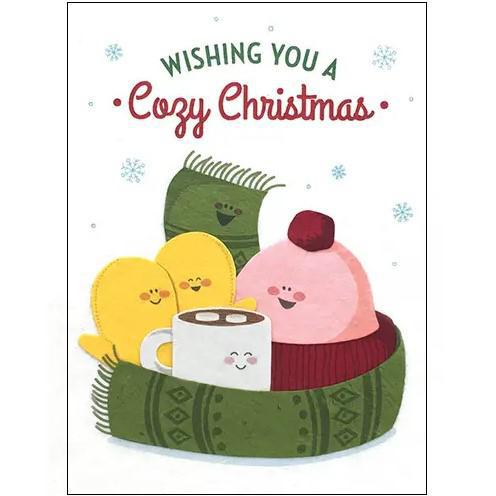 COZY CHRISTMAS CARD