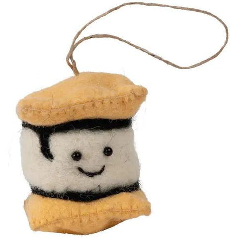 S'MORE FELT ORNAMENT