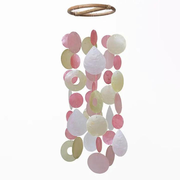 SMALL CAPIZ WIND CHIME