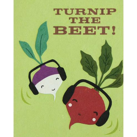 TURNIP THE BEET CARD