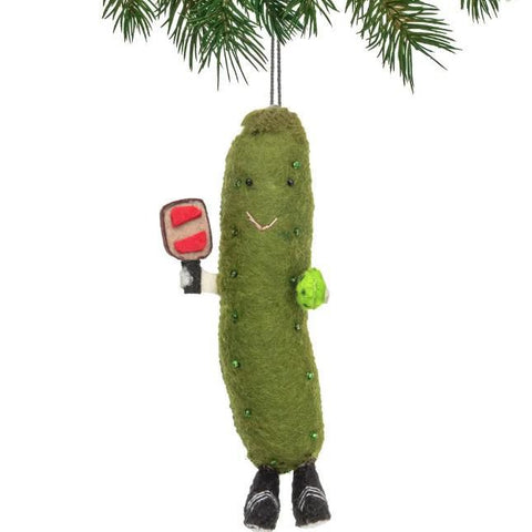 PICKLEBALL PICKLE ORNAMENT