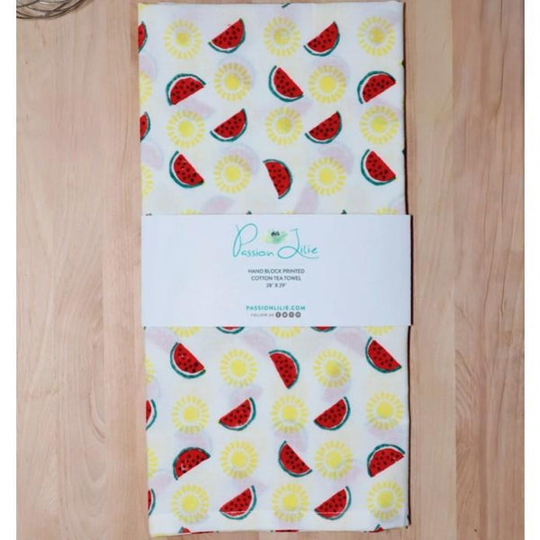 PRINTED COTTON TEA TOWEL