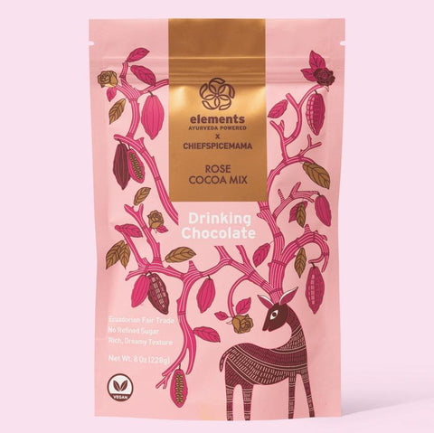 ROSE VEGAN DRINKING CHOCOLATE (8 OZ.)