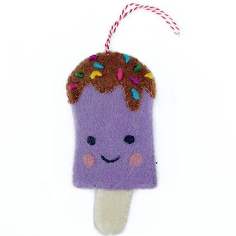 POPSICLE WOOL FELT ORNAMENT