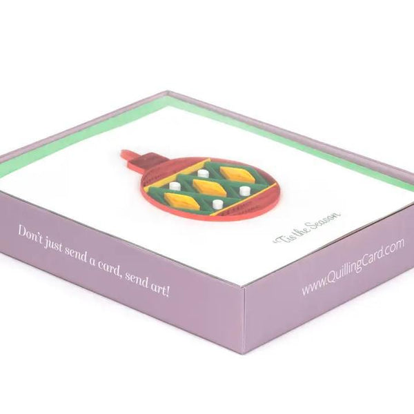 CHRISTMAS QUILLED CARD SET