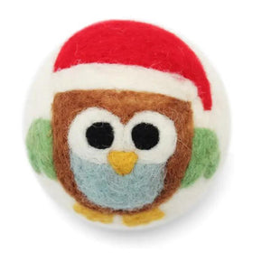 HOLIDAY FELT DRYER BALL