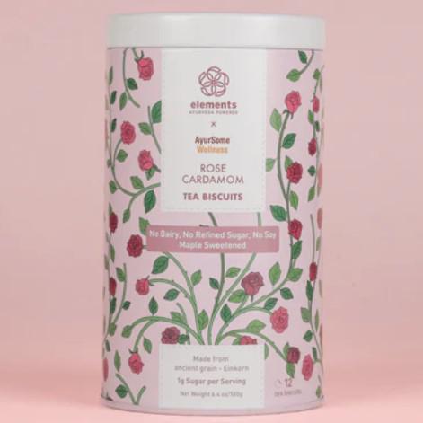 ROSE CARDAMOM TEA BISCUITS