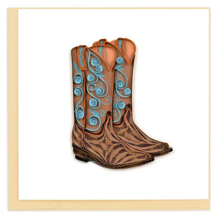 COWBOY BOOTS CARD