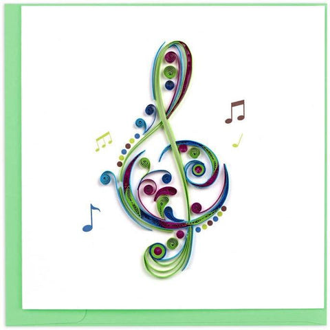 TREBLE CLEF CARD (UPDATED DESIGN)
