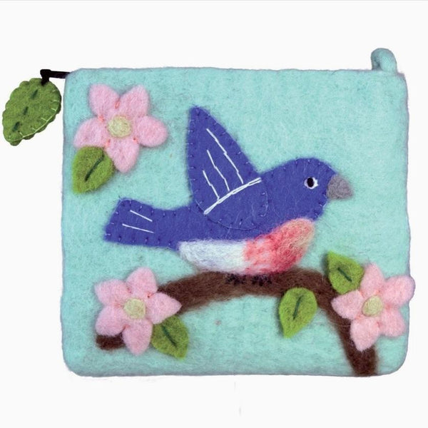 FELTED COIN PURSE