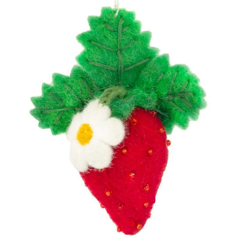 STRAWBERRY ORNAMENT