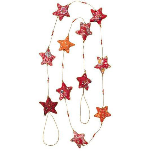 SNOWY STAR GARLAND