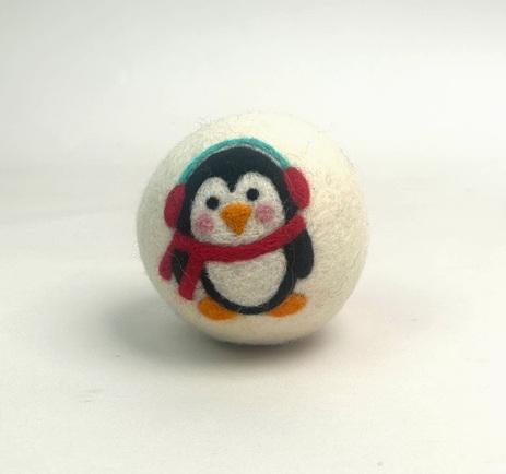 HOLIDAY FELT DRYER BALL