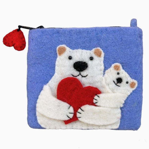 FELTED COIN PURSE