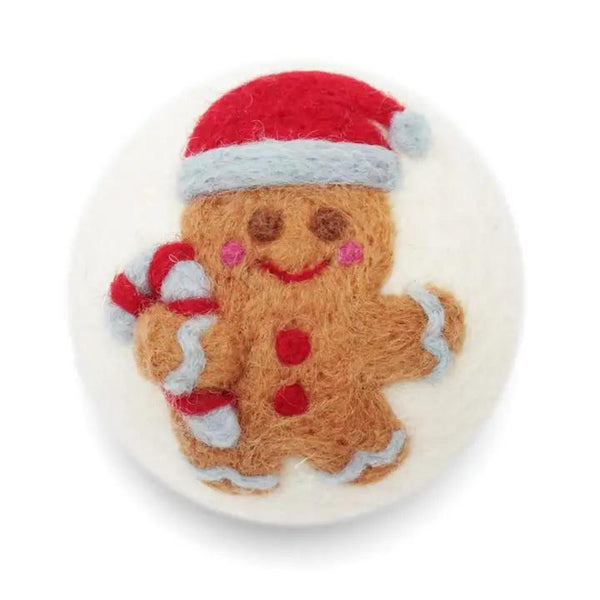 HOLIDAY FELT DRYER BALL