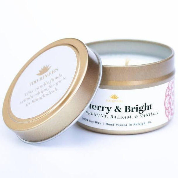 700 RIVERS TIN CANDLE