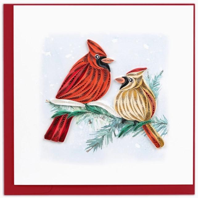 CARDINAL PAIR CARD